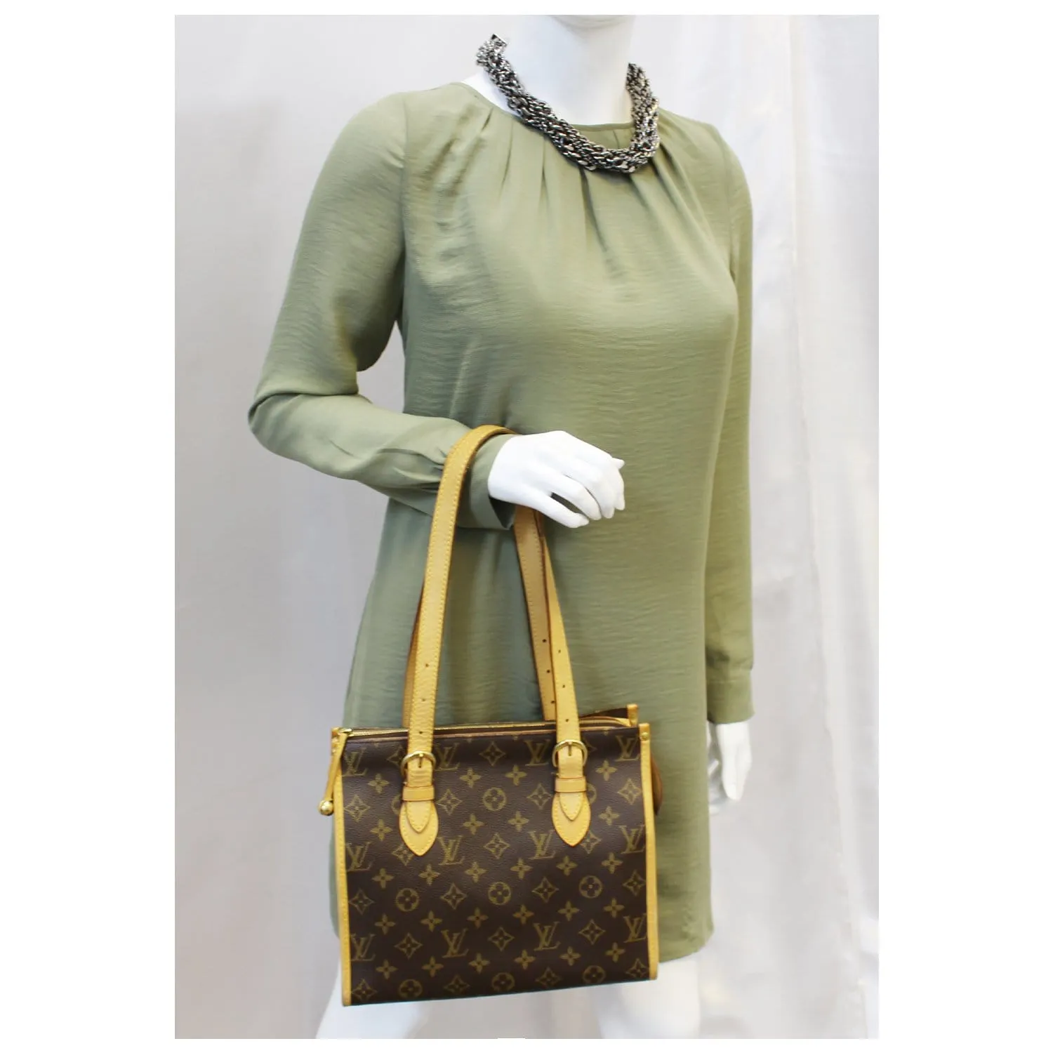 LOUIS VUITTON Shoulder Bag Monogram Popincourt Haut Shoulder Bag
