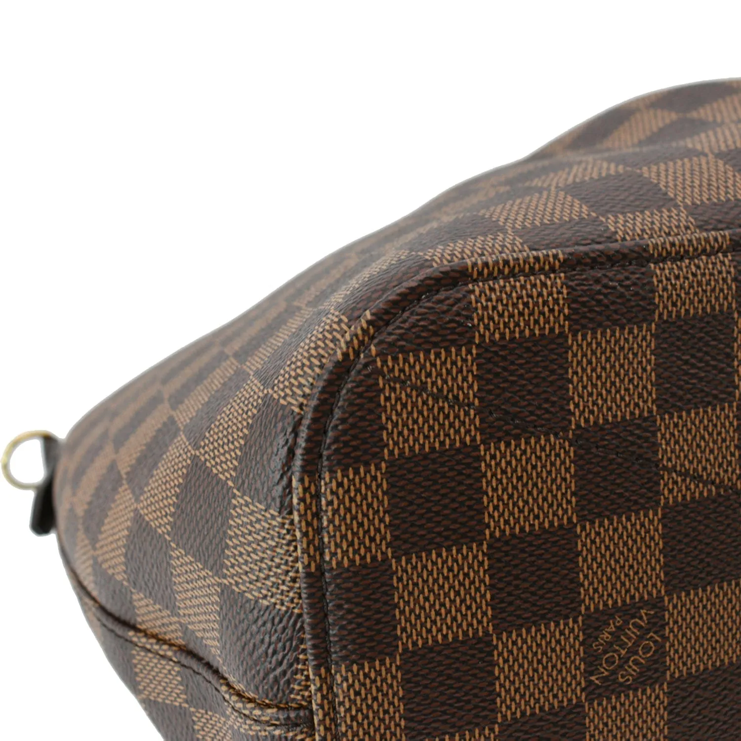 LOUIS VUITTON Siena MM Damier Ebene Shoulder Bag Brown - New Year Deals