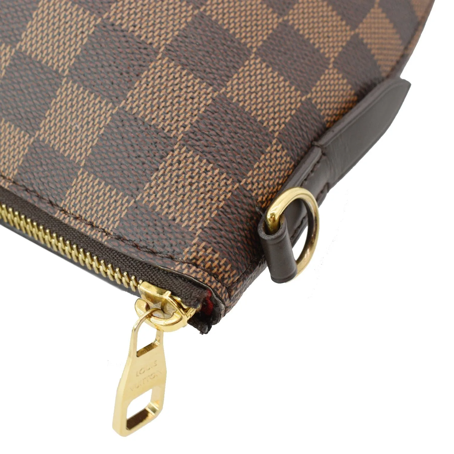LOUIS VUITTON Siena MM Damier Ebene Shoulder Bag Brown - New Year Deals