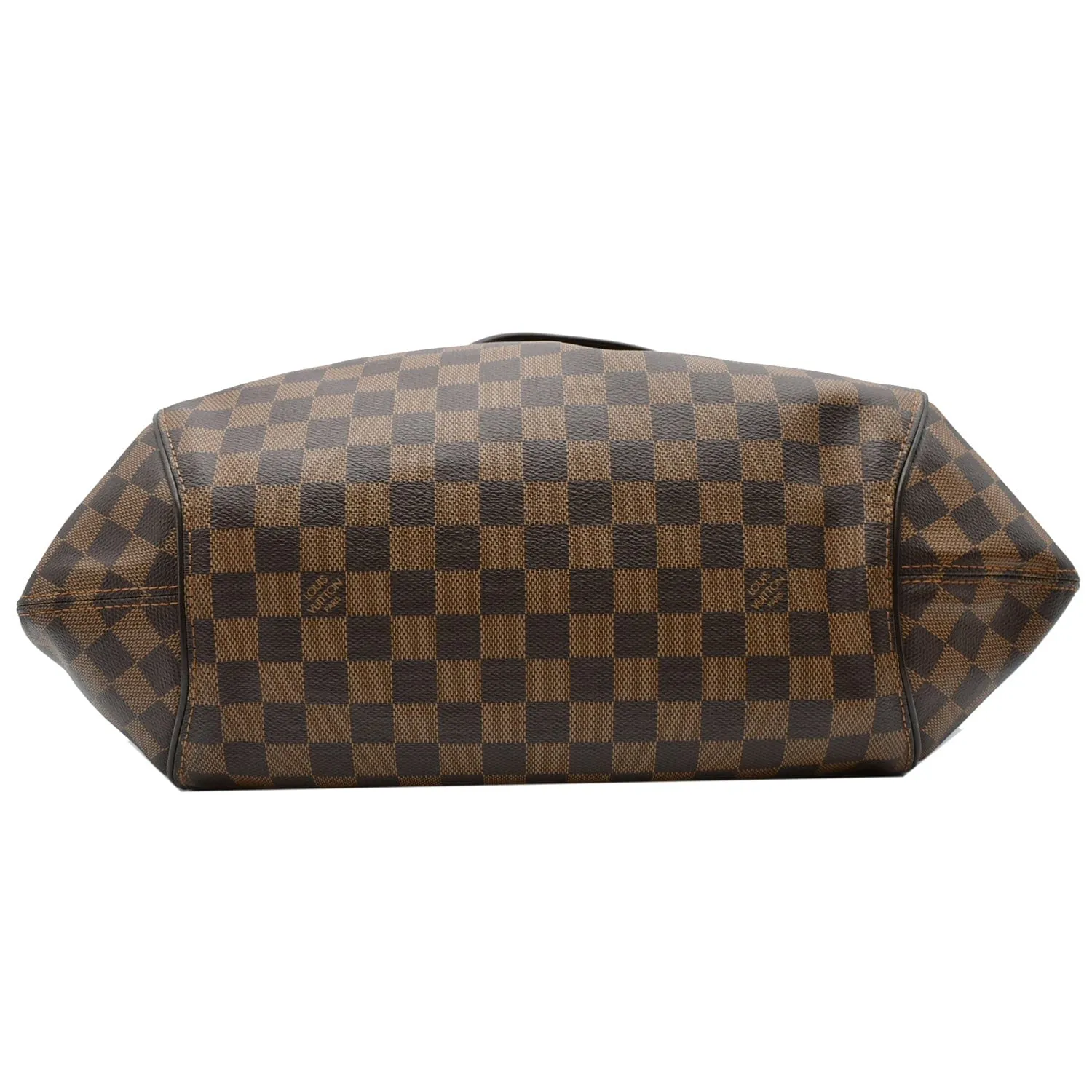 LOUIS VUITTON Sistina GM Damier Ebene Shoulder Bag Brown