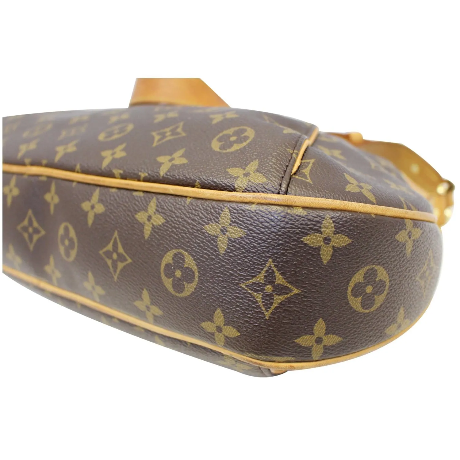 LOUIS VUITTON Thames PM Monogram Canvas Shoulder Bag Brown