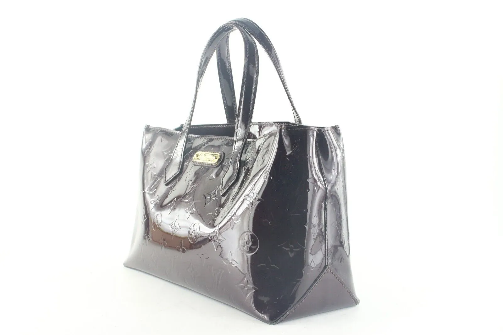 Louis Vuitton Wilshire Tote PM Amarante Leather Monogram 4LV119K