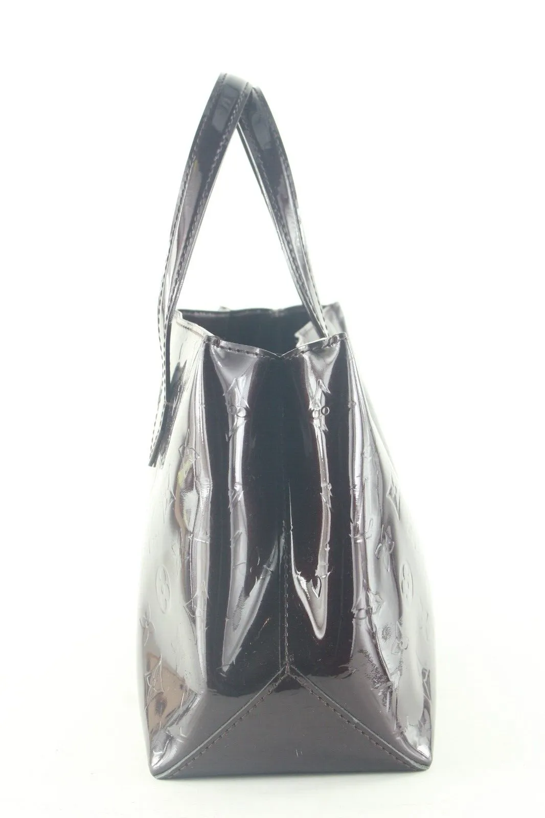 Louis Vuitton Wilshire Tote PM Amarante Leather Monogram 4LV119K