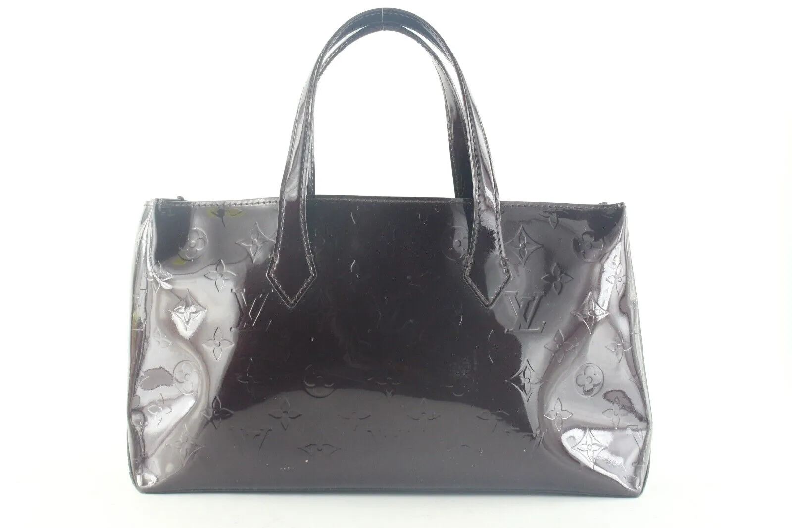 Louis Vuitton Wilshire Tote PM Amarante Leather Monogram 4LV119K