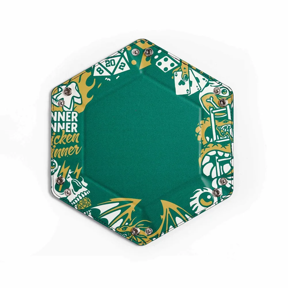 LPG Hex Dice Tray 6" - Artist Series: Cara
