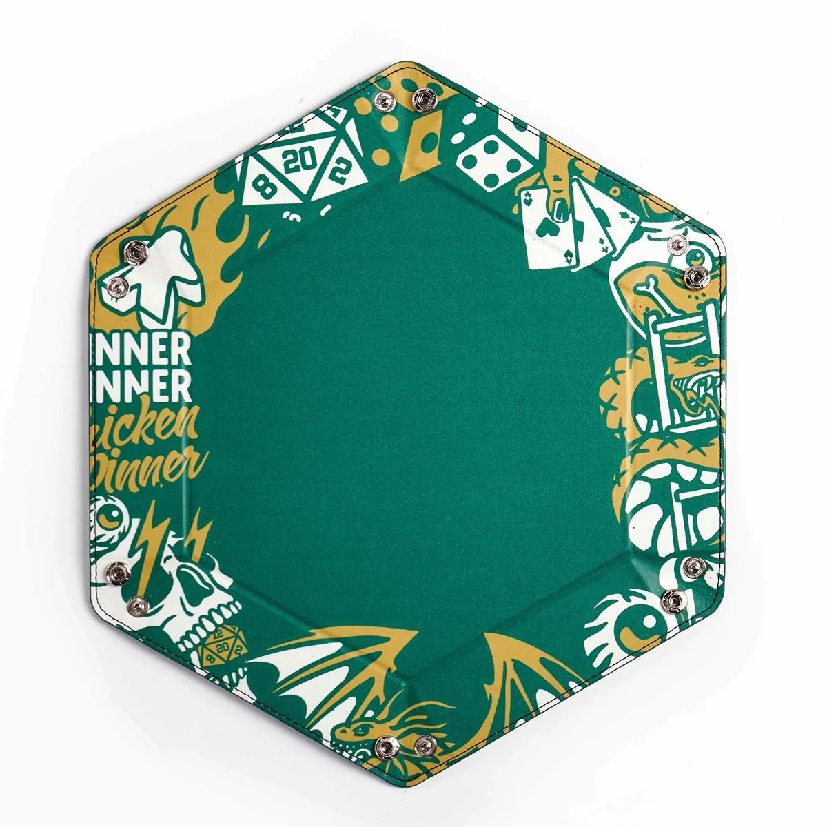 LPG Hex Dice Tray 8" - Artist Series: Cara