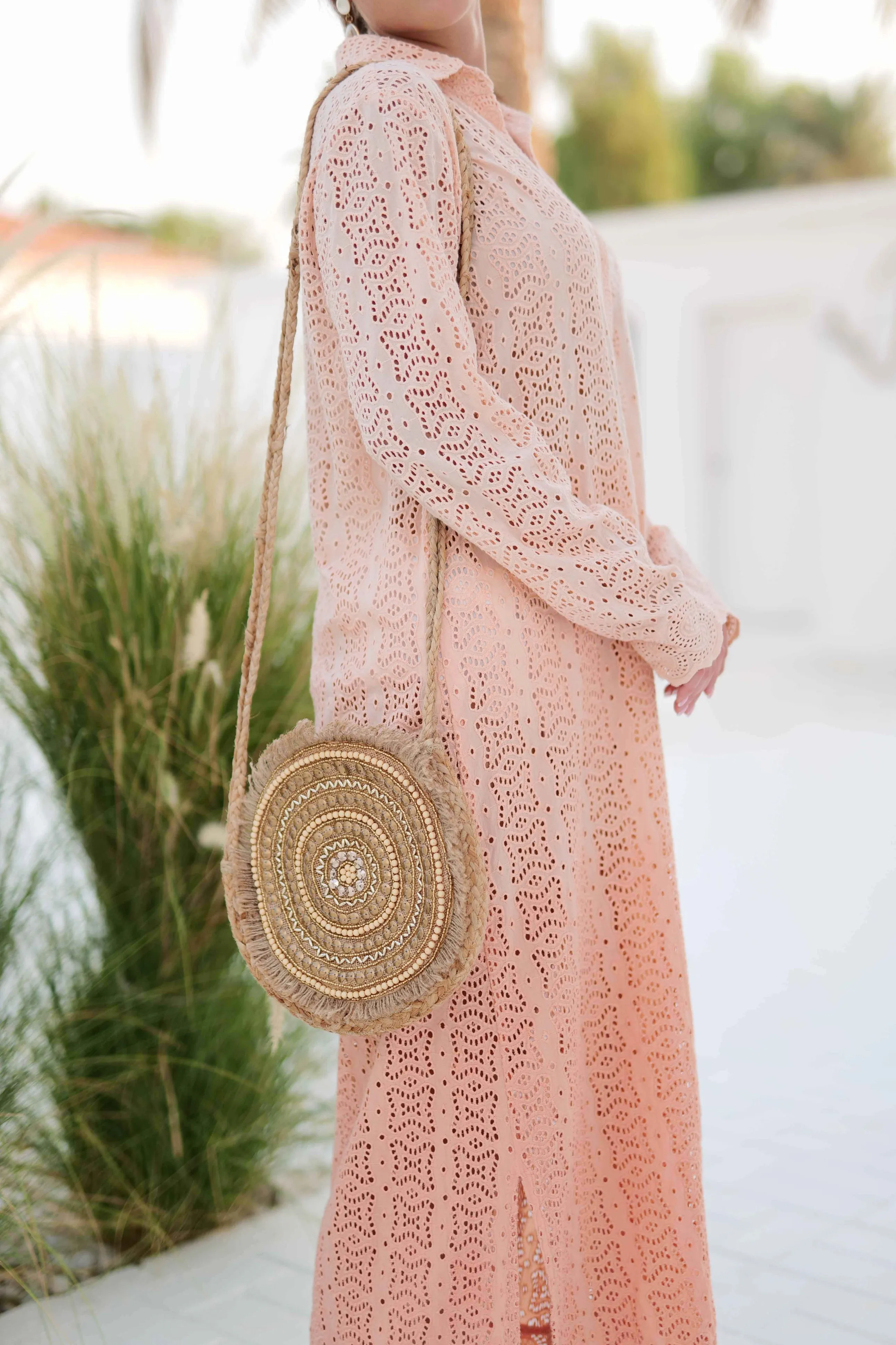 LUNA JUTE CROSSBODY BAG