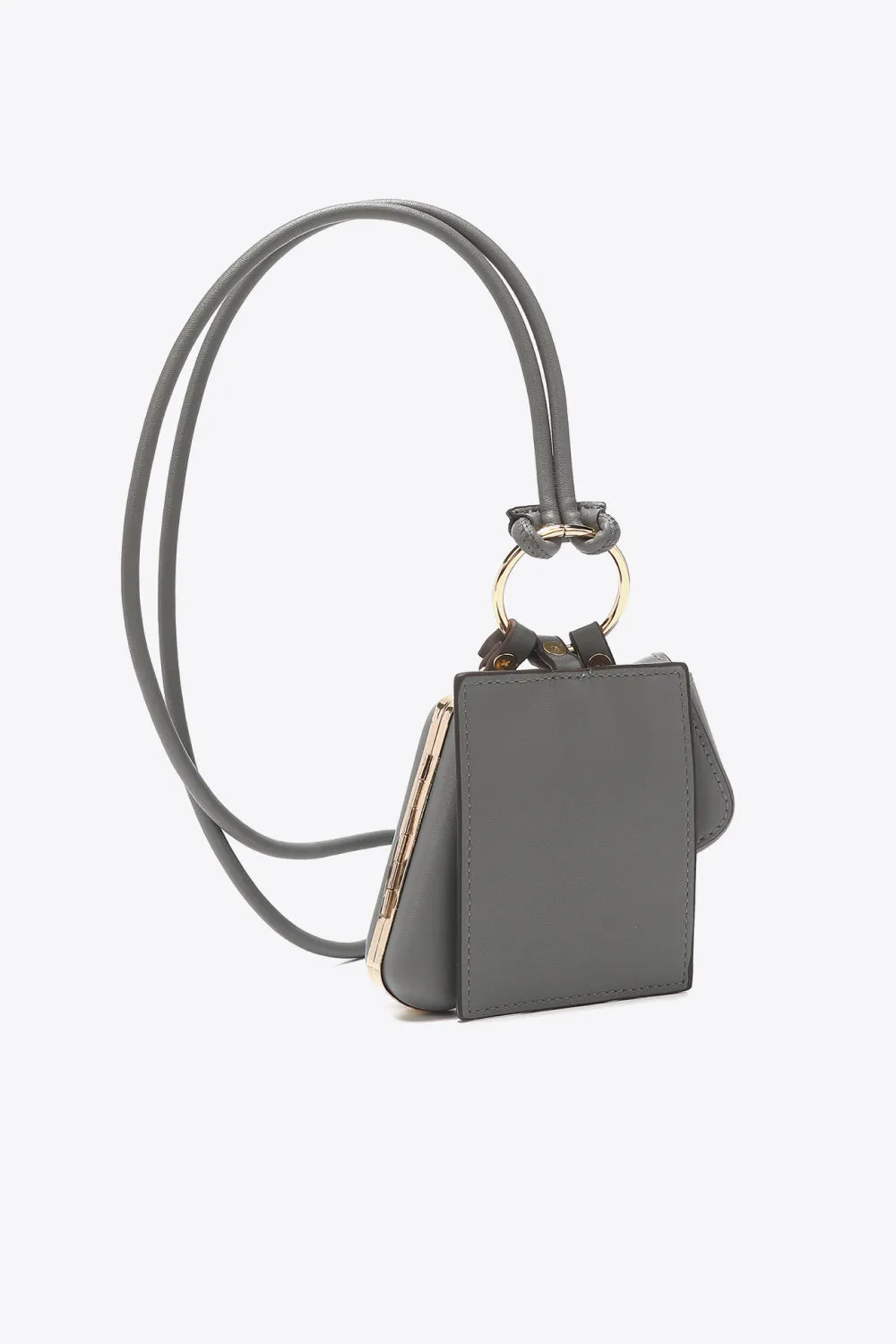 Luxe Essentials 3-Piece Vegan Leather Lanyard Set