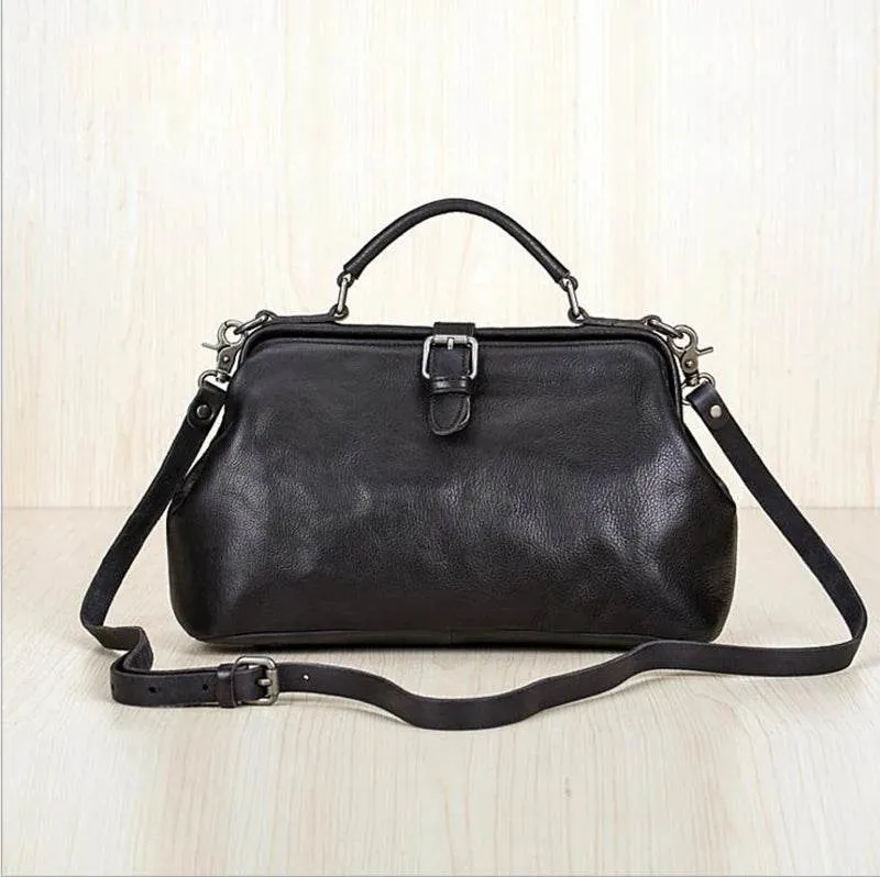 Luxury Genuine Leather Handbag Anti-Theft Shoulder Bag