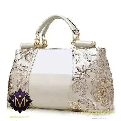 Luxury handbags women bags designer Messenger Bag Totes Shoulder Bags Sequined Embroidery Patent Leather Handbag bolsa feminina