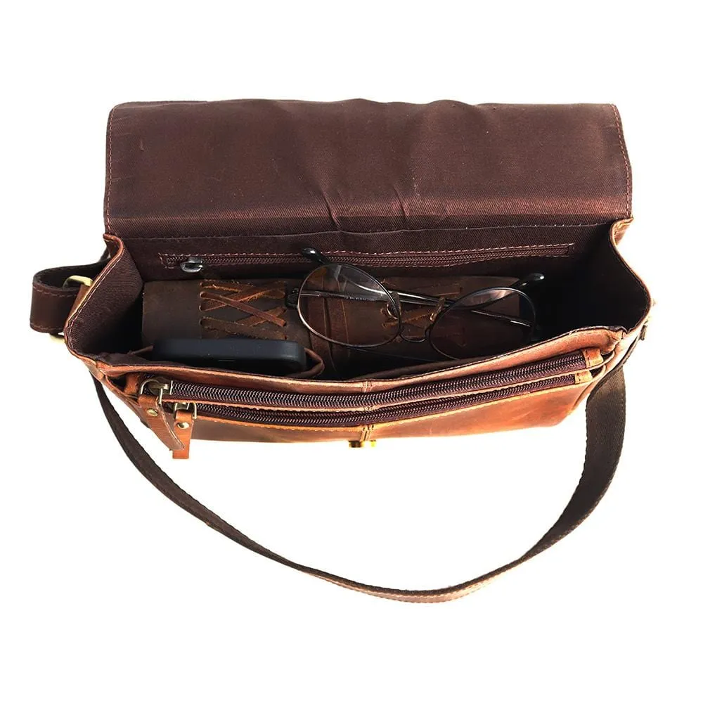 Mabel Handcrafted Leather Purse   FREE Matching Wallet