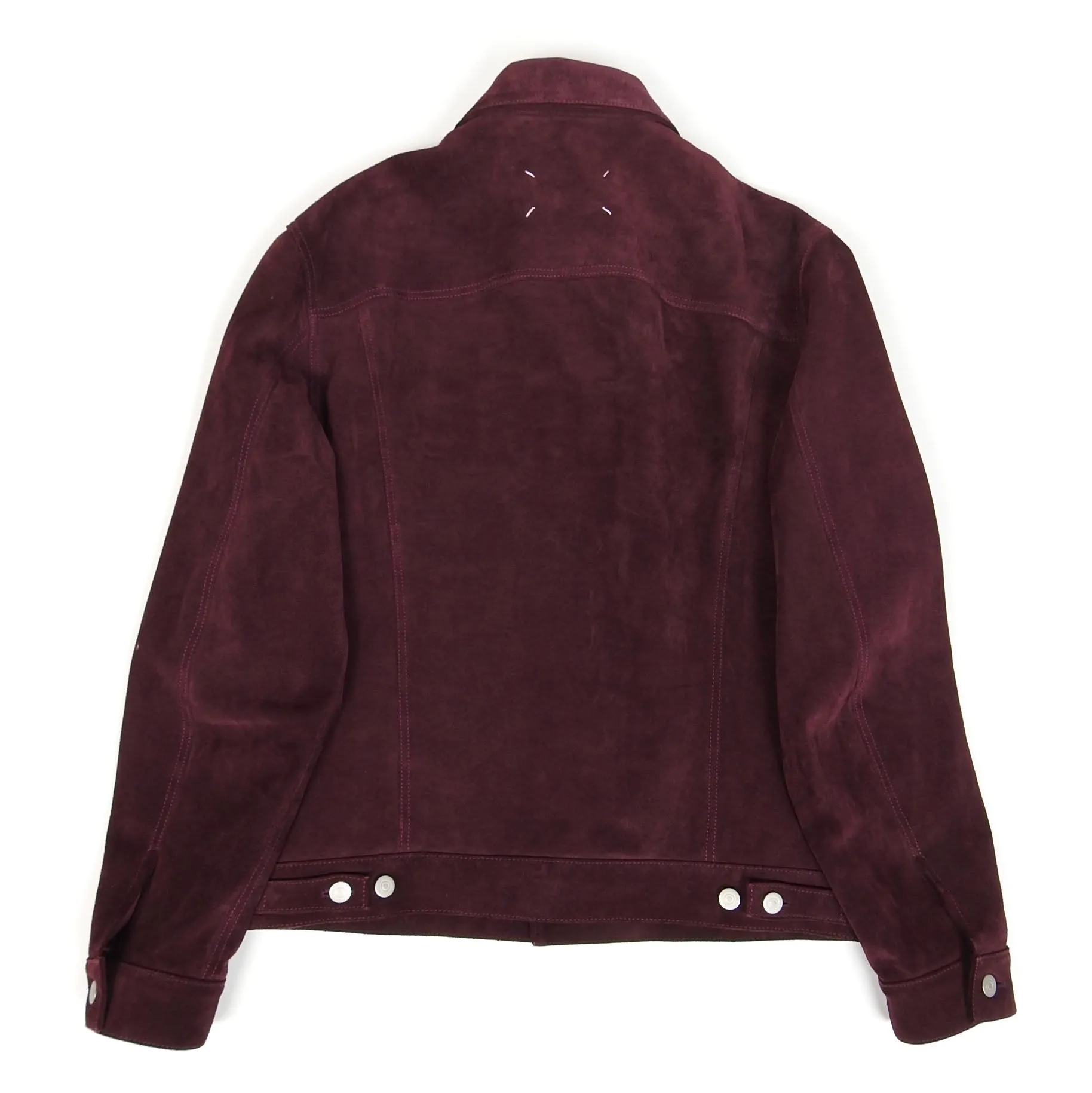 Maison Margiela Oversized Suede Trucker Jacket Size 48