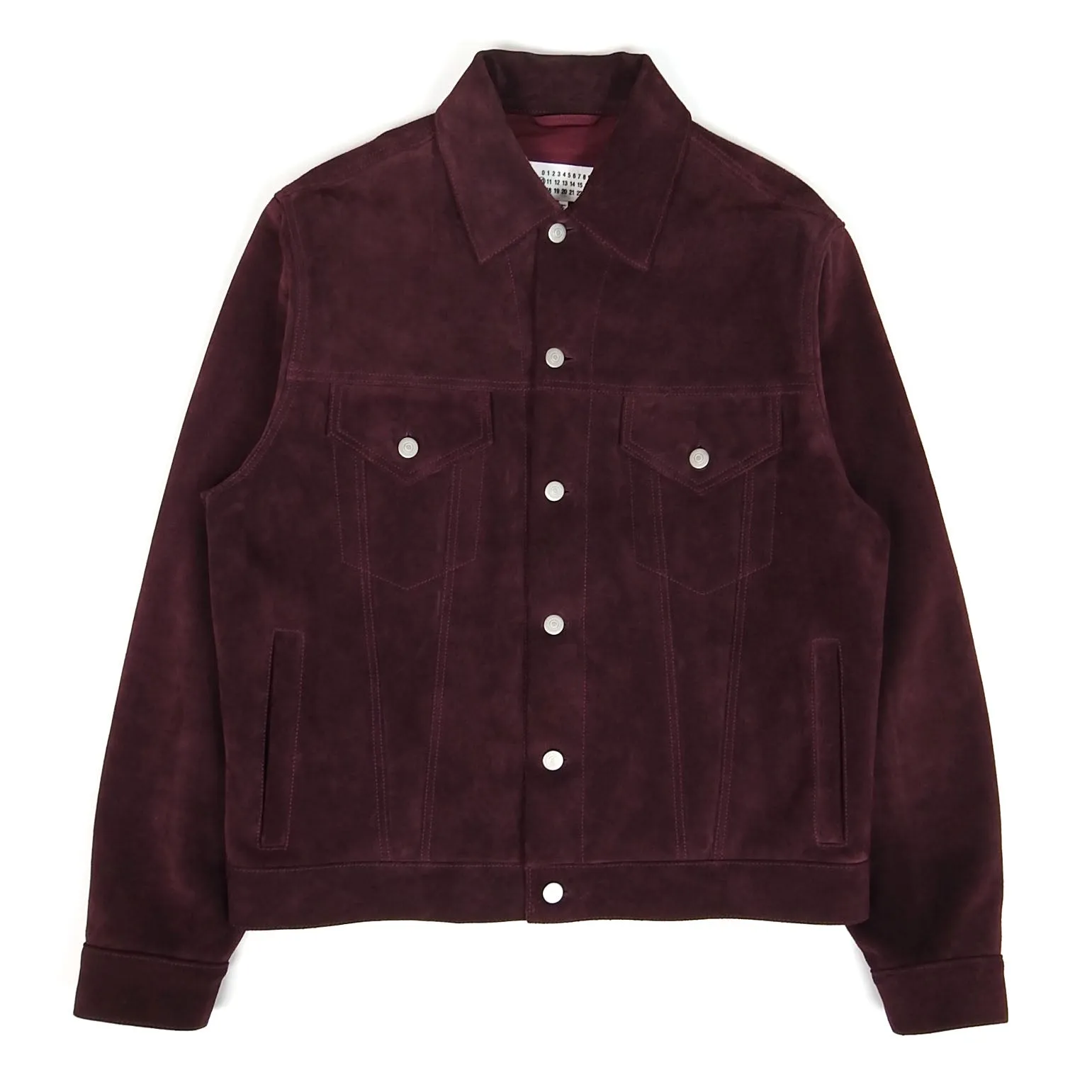 Maison Margiela Oversized Suede Trucker Jacket Size 48