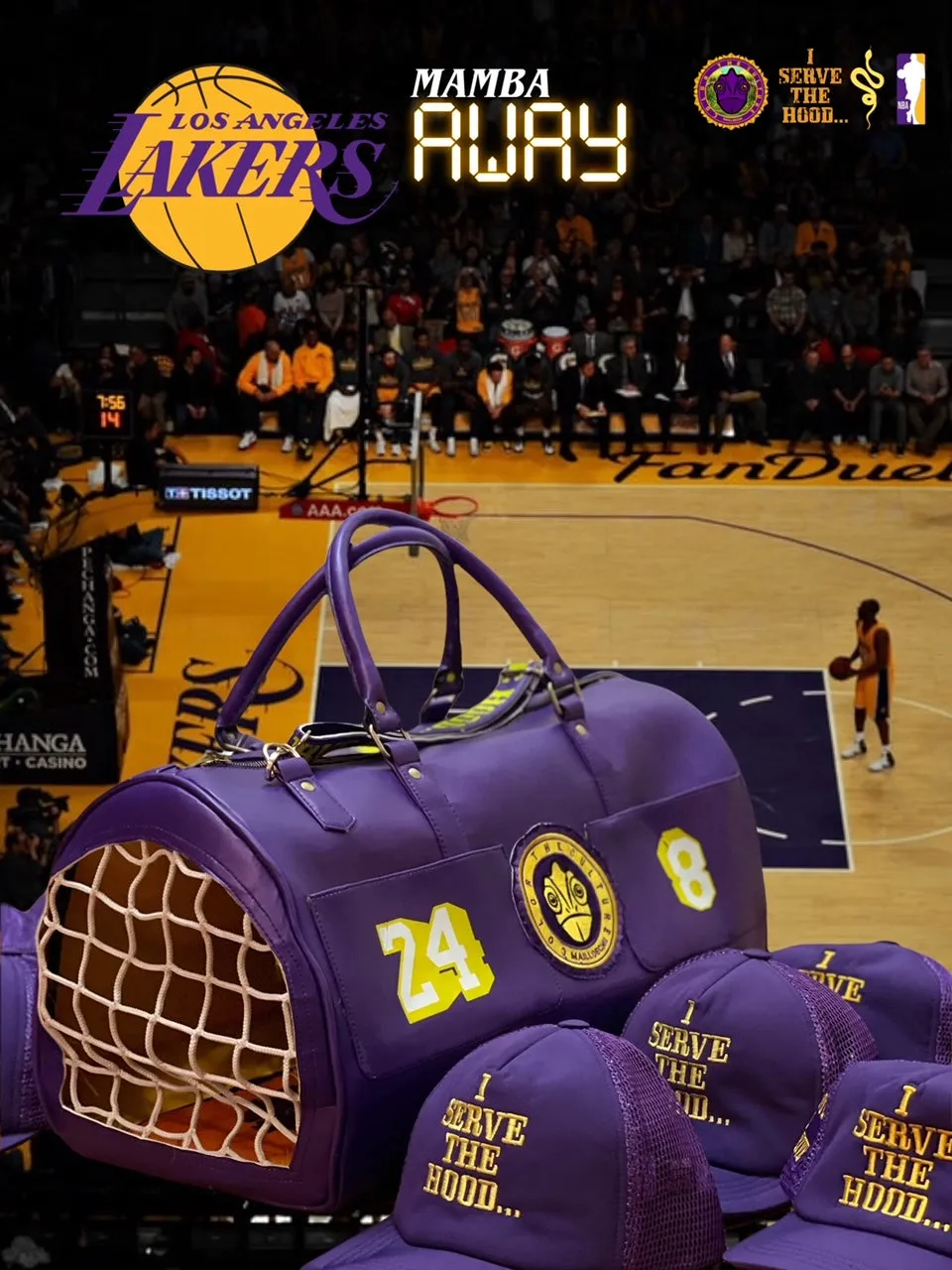 Mamba Forever Game Winner Duffel