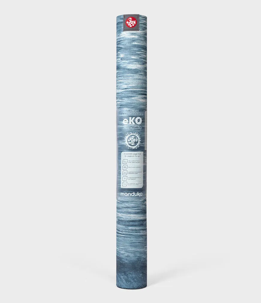 Manduka eKO® Superlite Travel Yoga Mat 1.5mm - Ebb Marbled