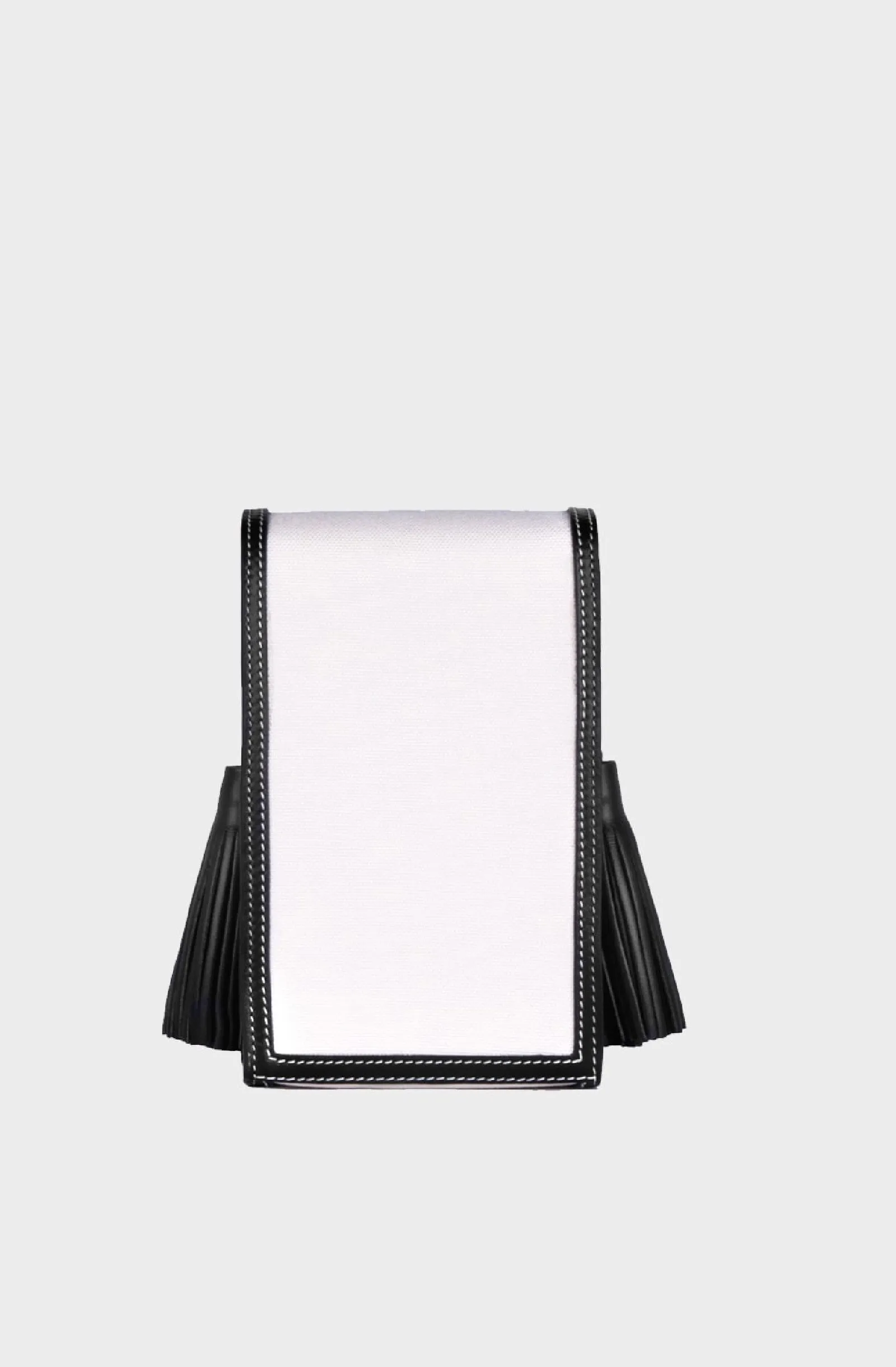 MARINA RAPHAEL Cabana Box Bag in Canvas & Napa