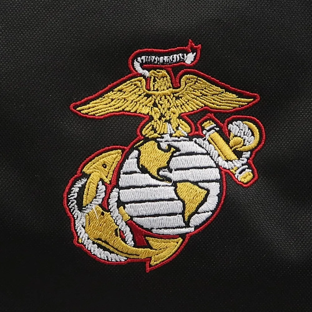 Marines EGA Dome Duffel Bag (Black)