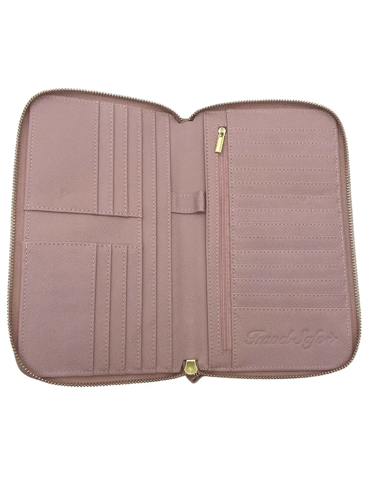 MARRIANA TRAVEL WALLET | PINK