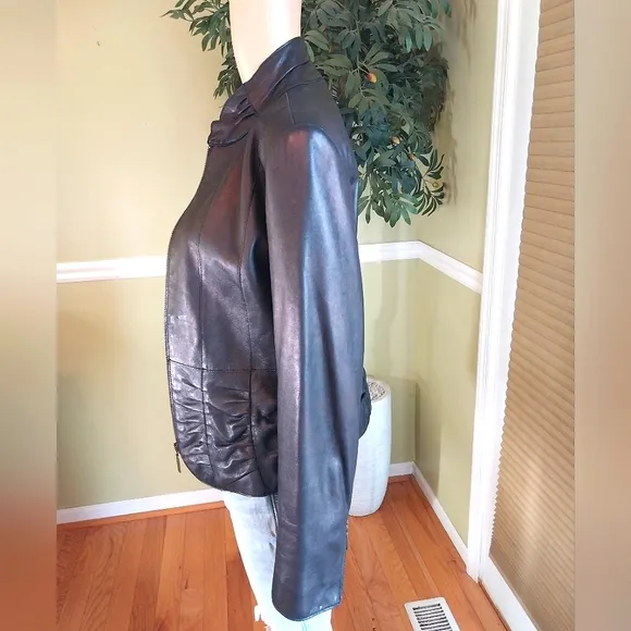 Marvin‎ Richards Leather Jacket, Size M