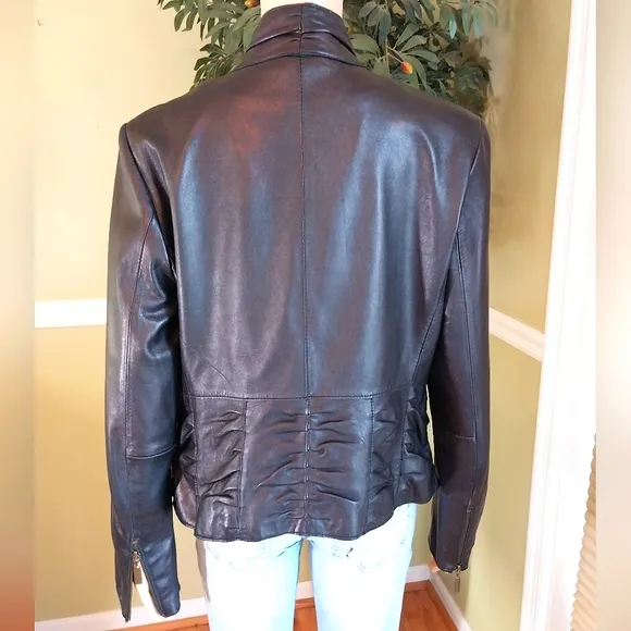Marvin‎ Richards Leather Jacket, Size M