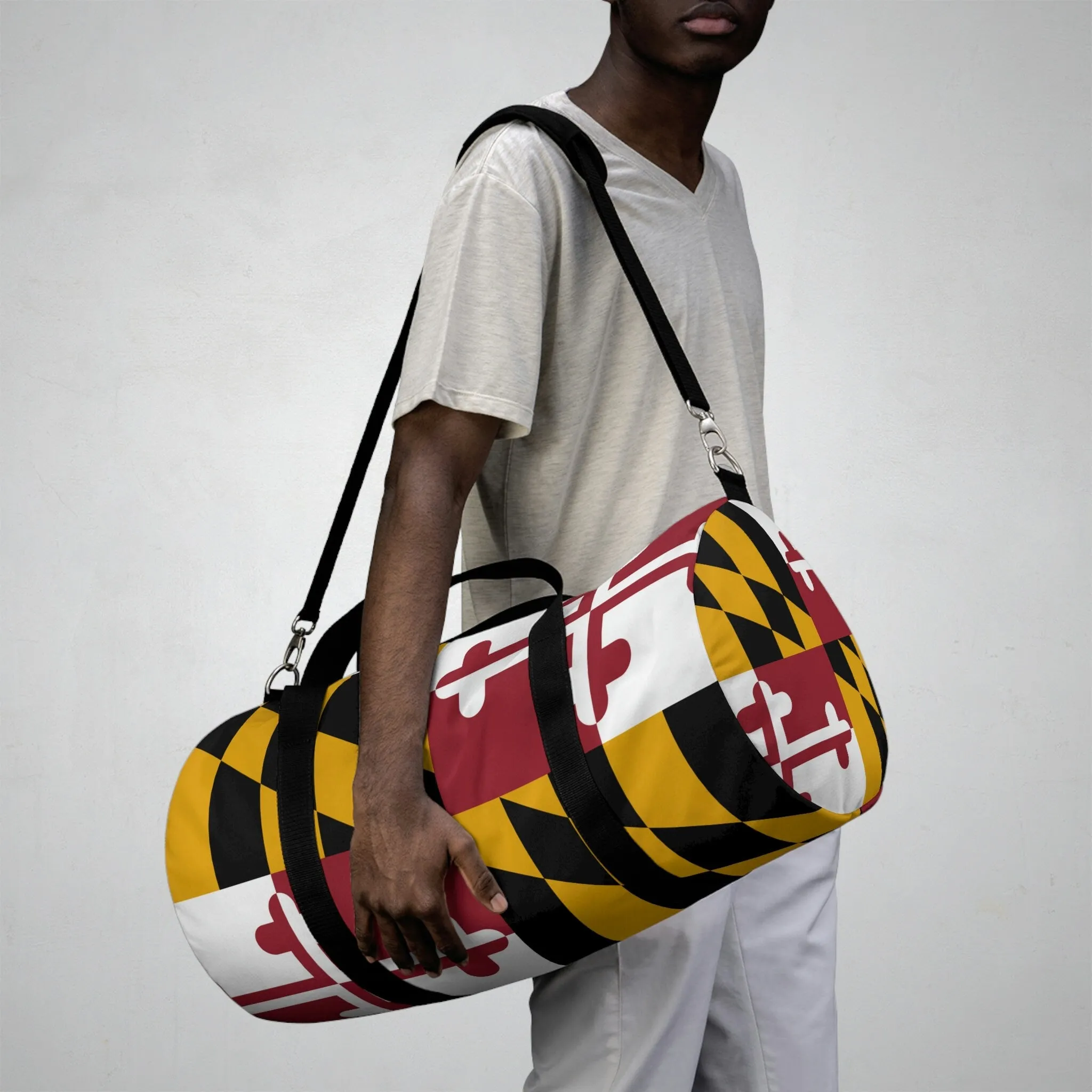 Maryland  Flag Duffel Bag