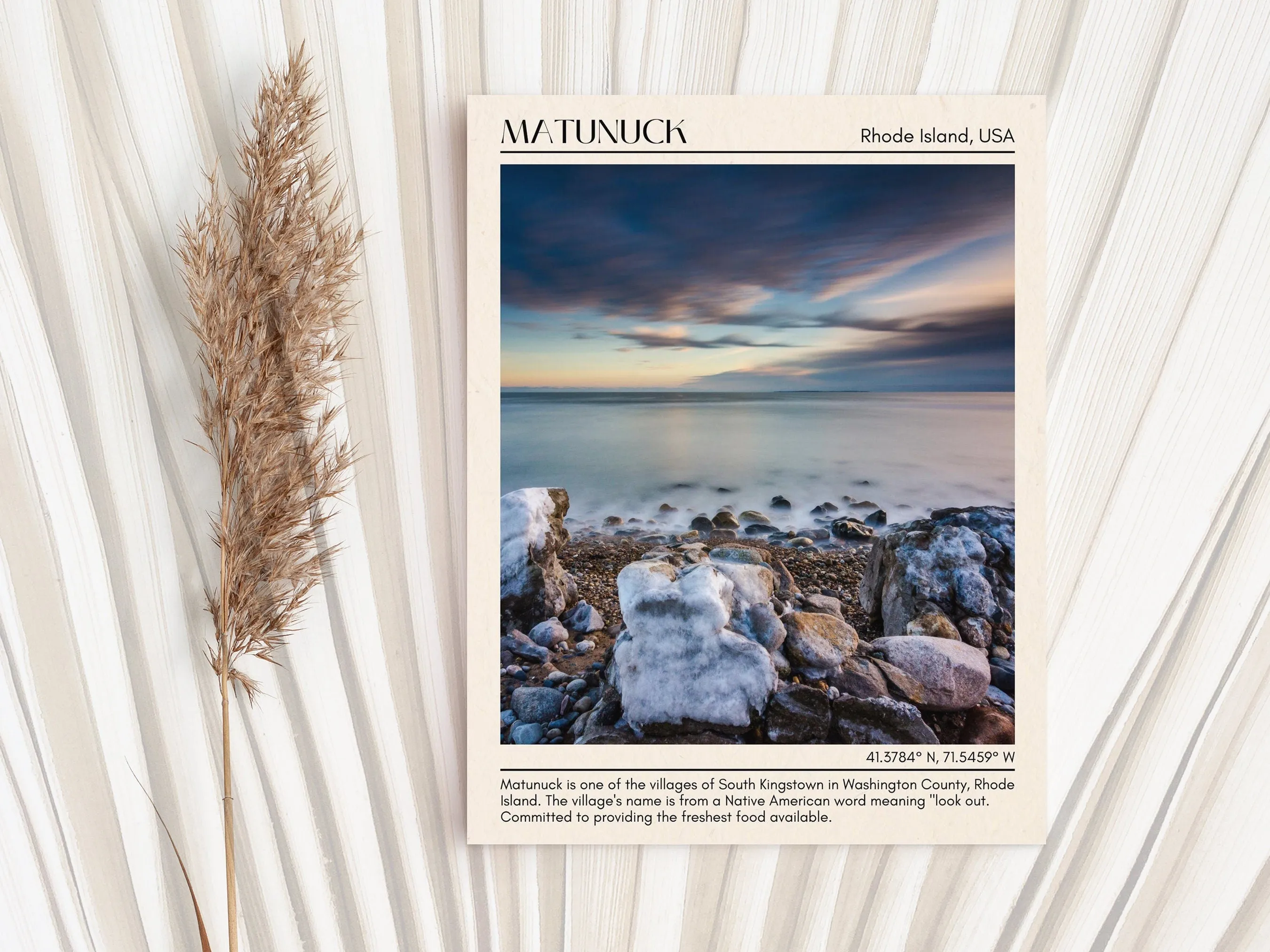 Matunuck Wall Canvas, USA