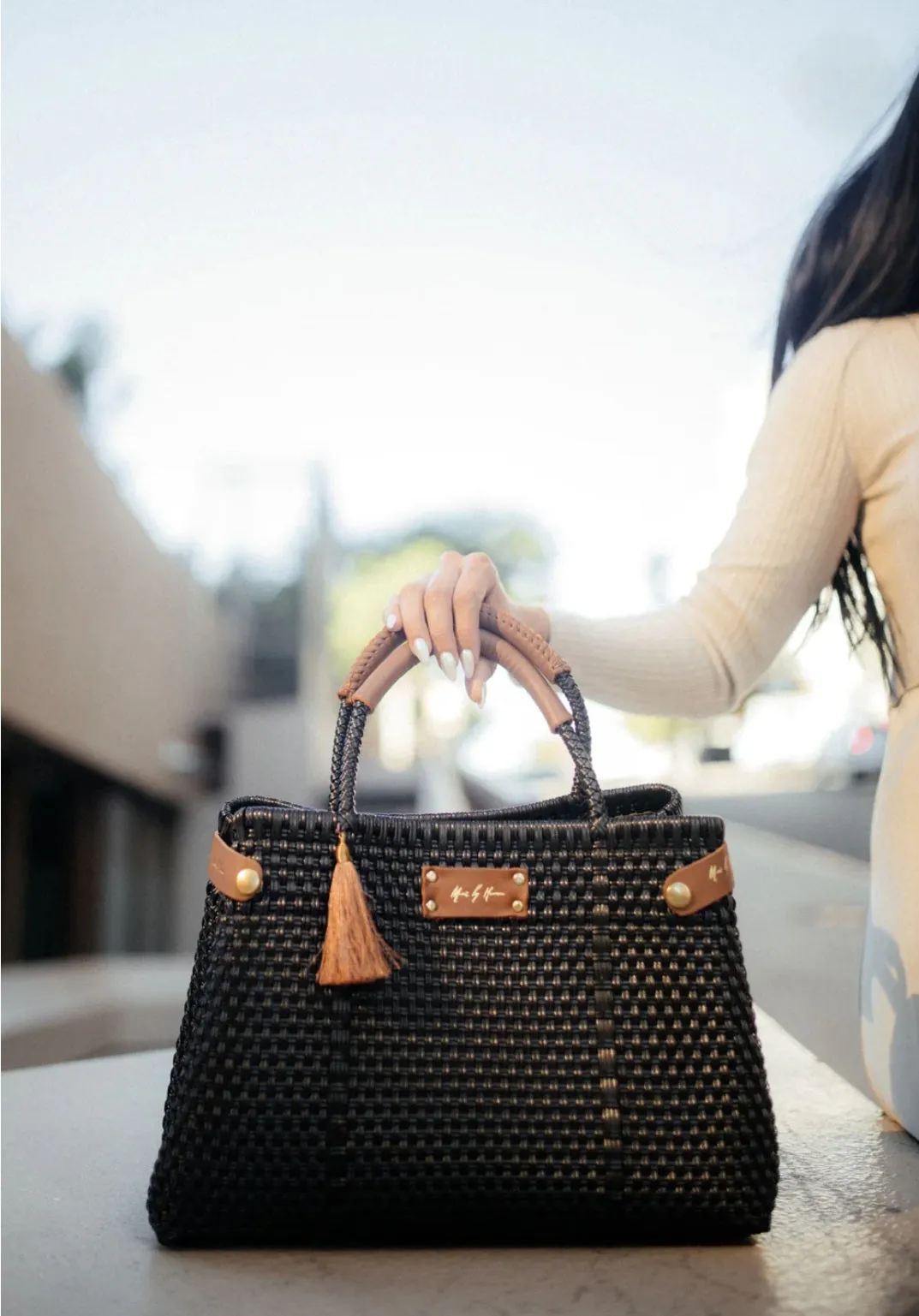Mavis by Herrera Sustainable Black Handbag