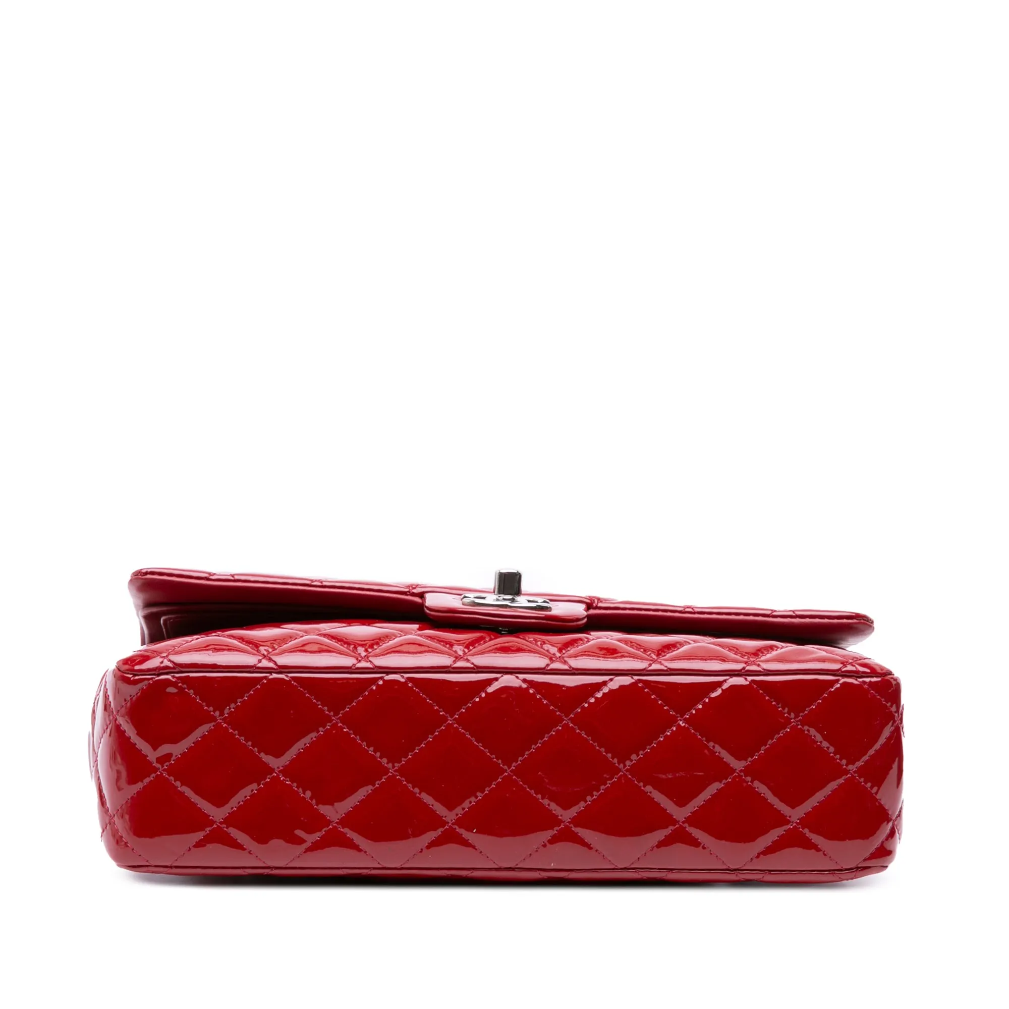 Medium Classic Patent Double Flap