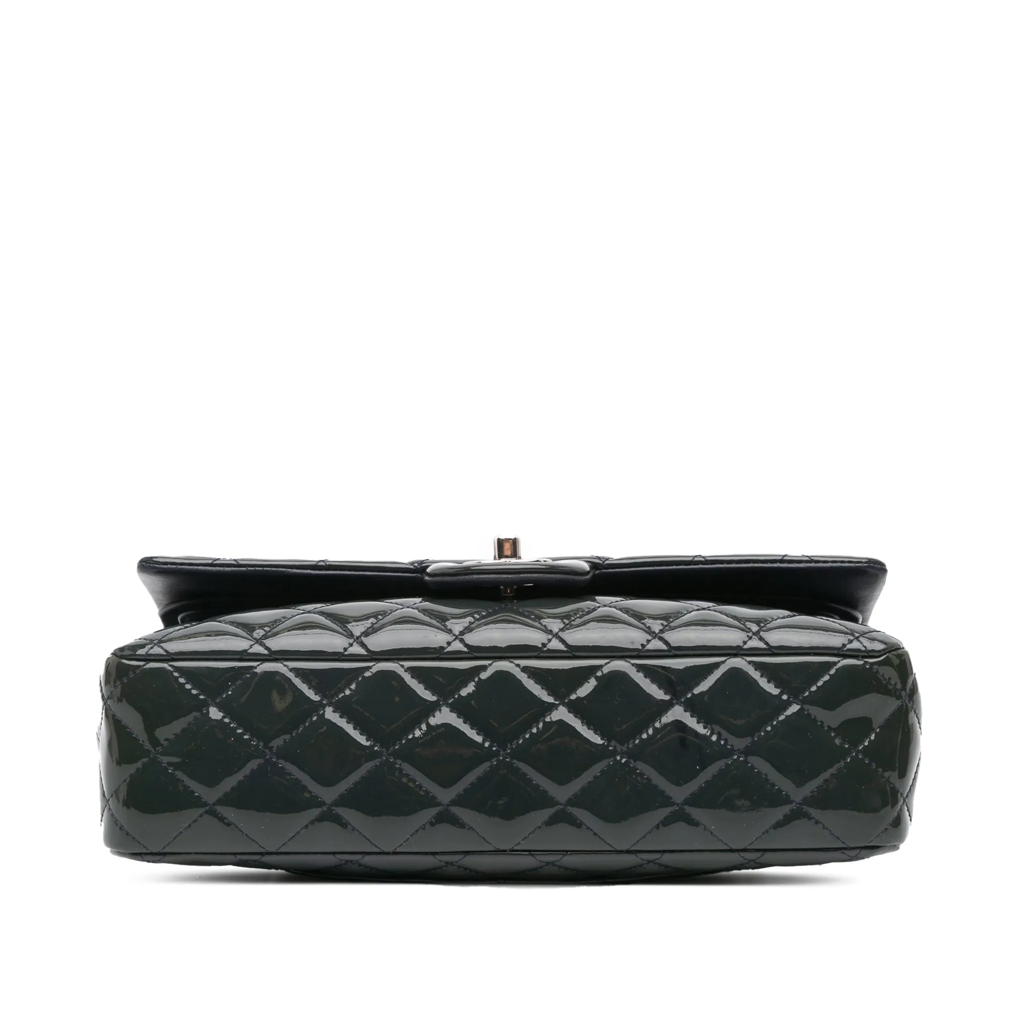 Medium Classic Patent Double Flap