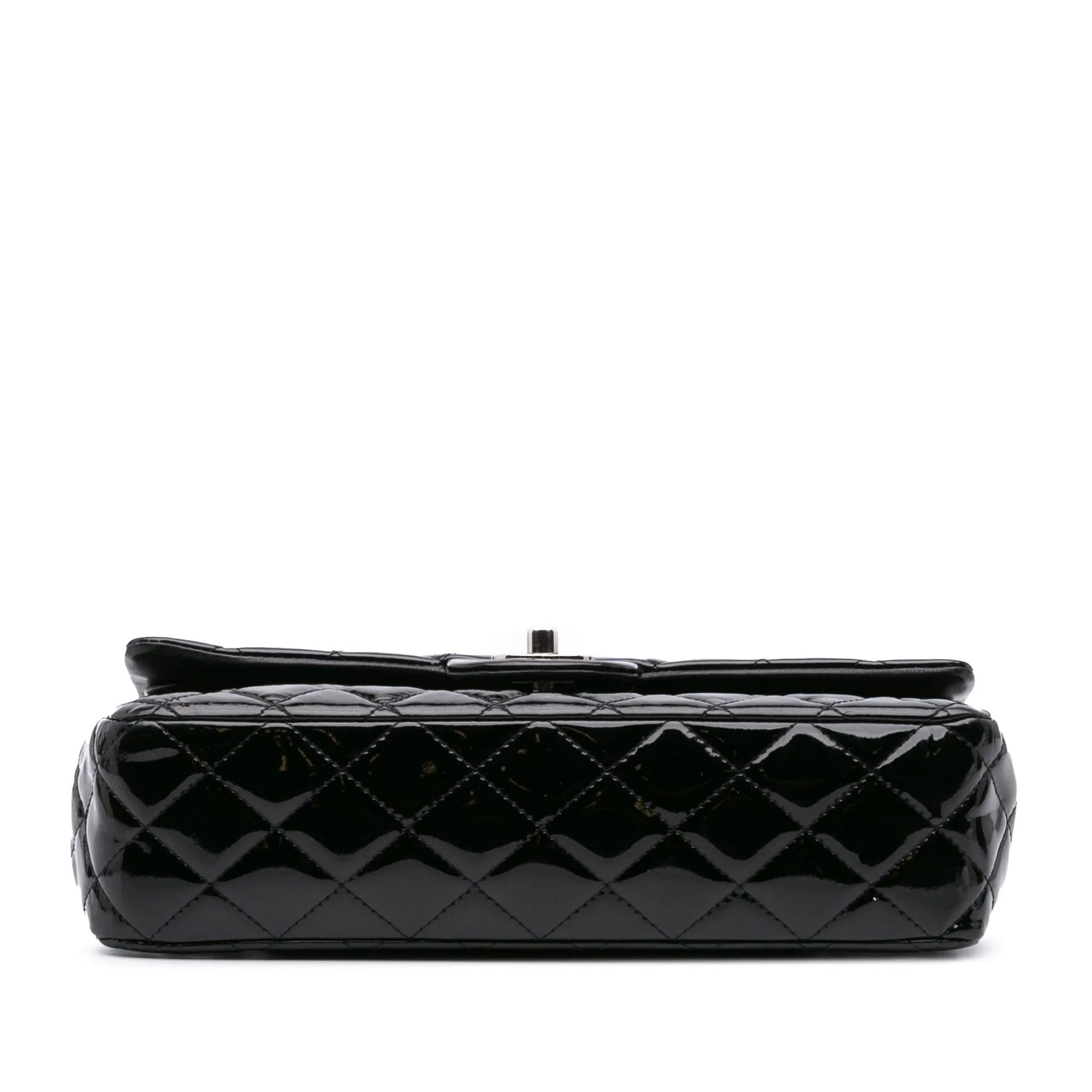 Medium Classic Patent Double Flap