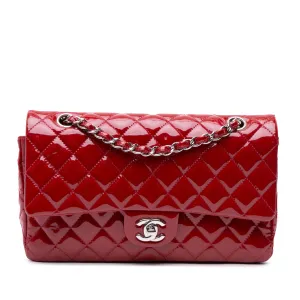 Medium Classic Patent Double Flap