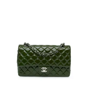 Medium Classic Patent Double Flap