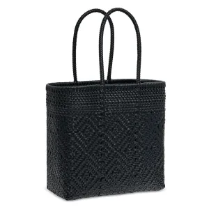 Medium Open Tote (Black)