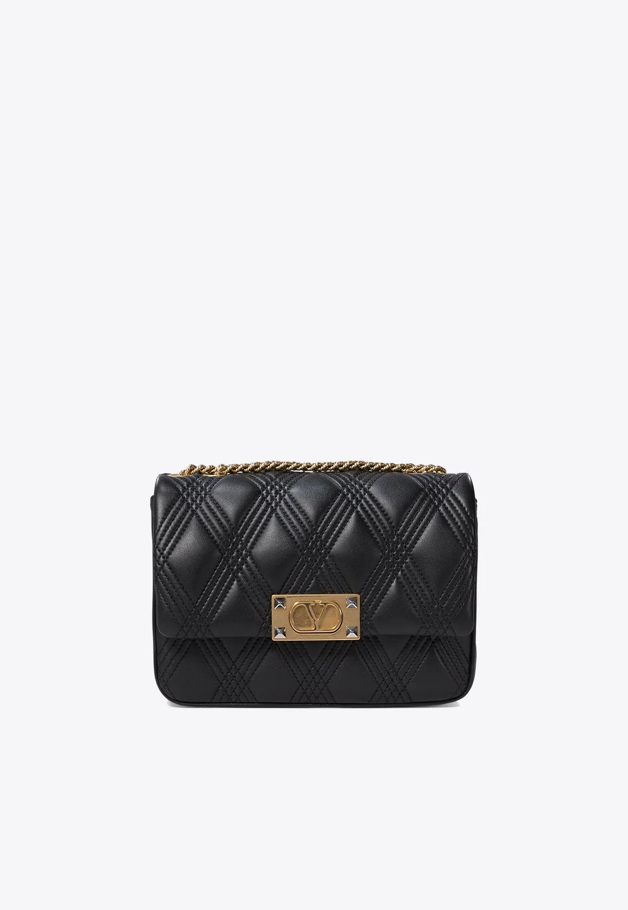 Medium Quiltie 67 Leather Shoulder Bag