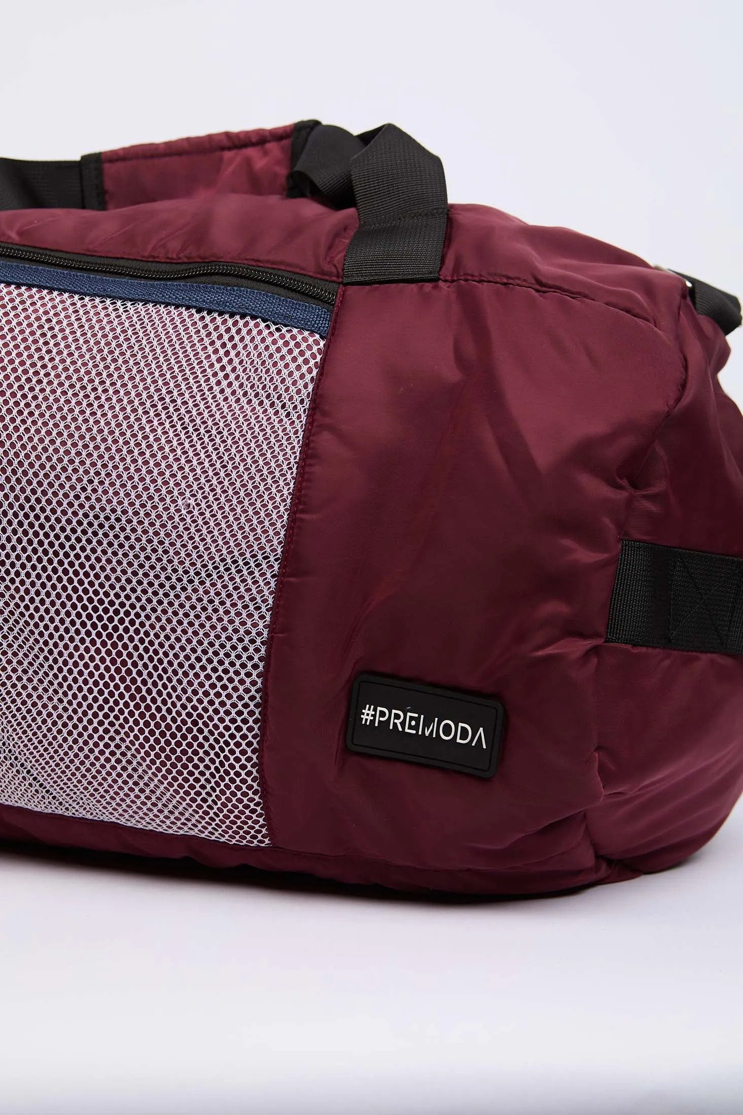 Men Bag Duffel Red