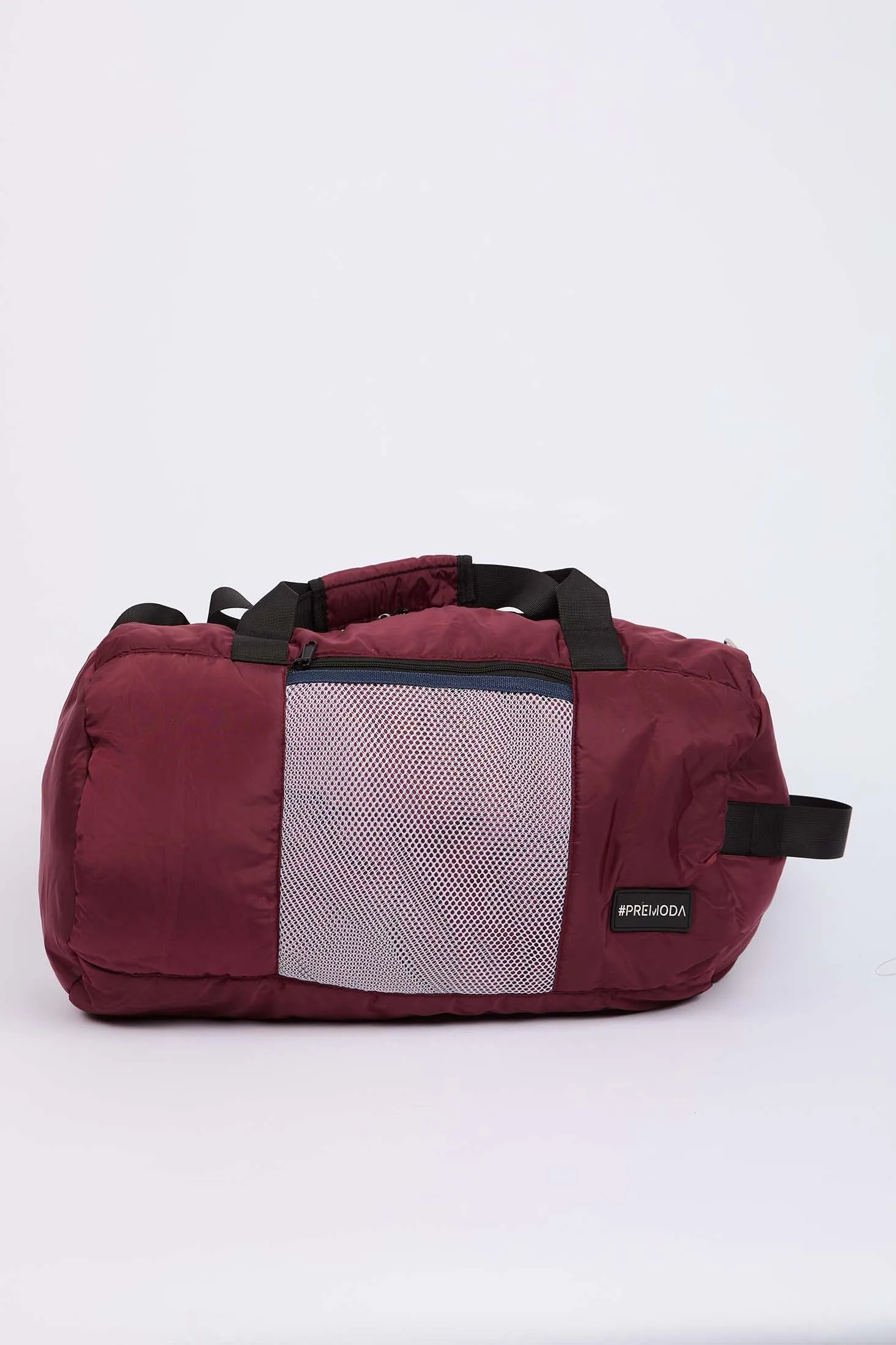 Men Bag Duffel Red