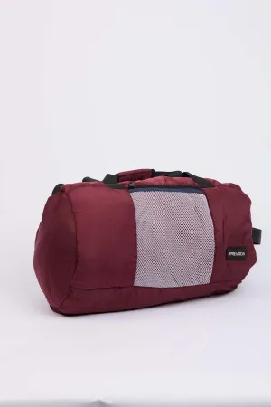 Men Bag Duffel Red