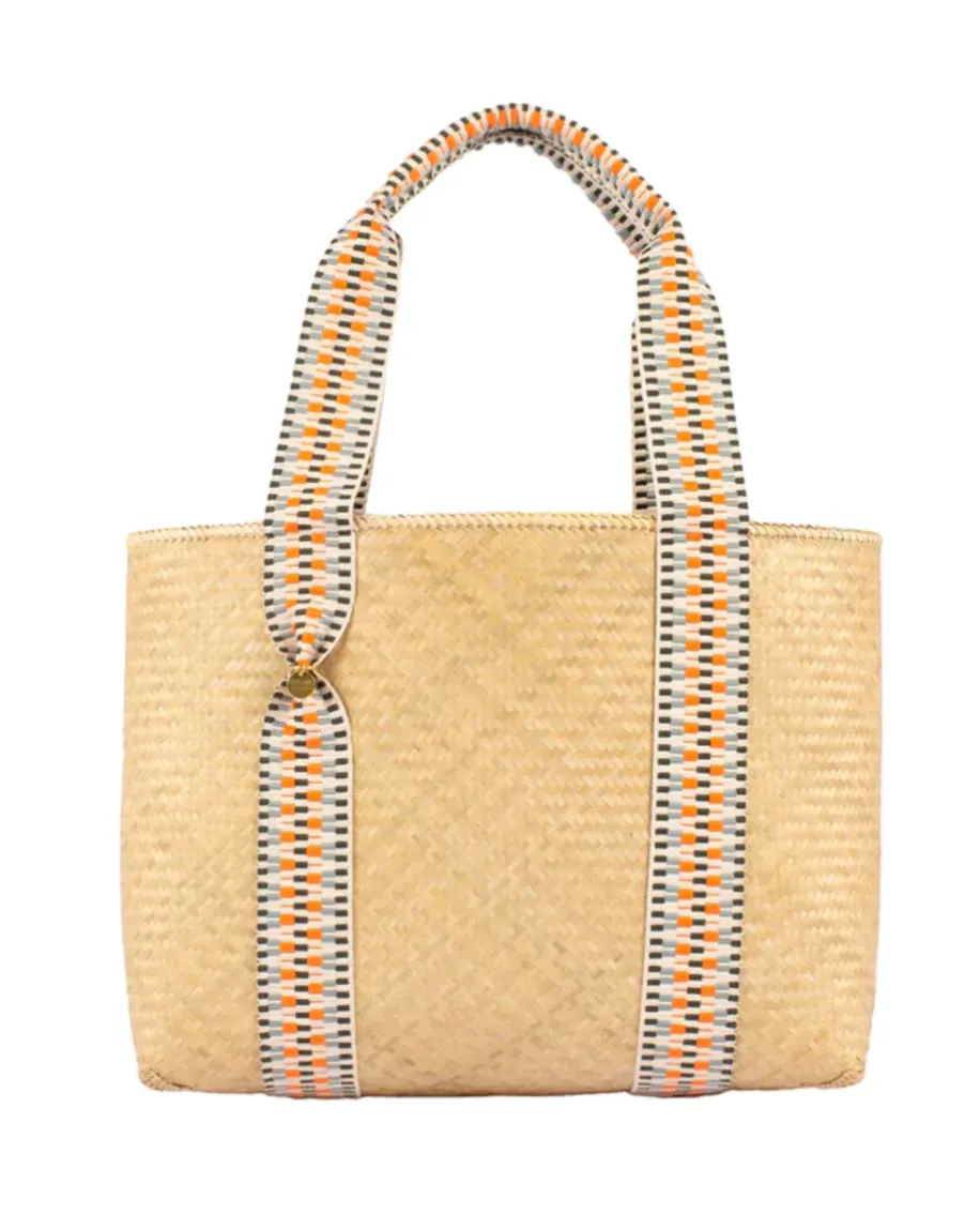 Mentawai Bamboo Tote Bag- Medium