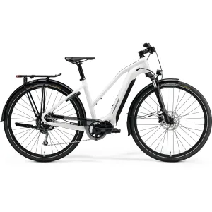 Merida Espresso 400 S EQ L Electric Bike 500wh Battery Glossy White