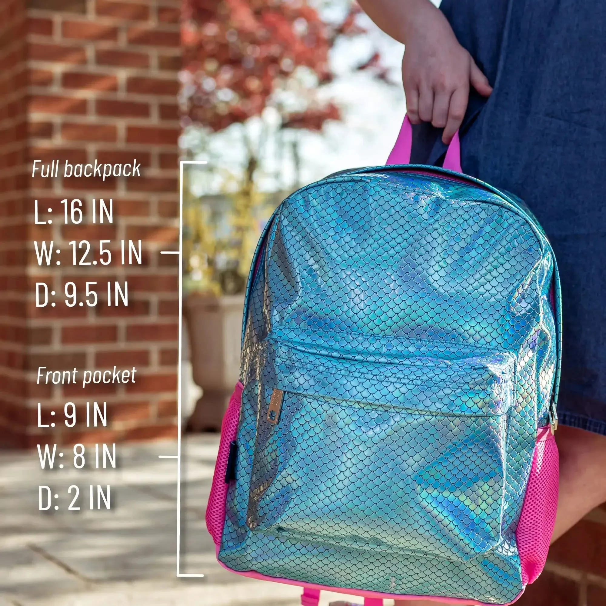 Mermaid Backpack - 16 Inch