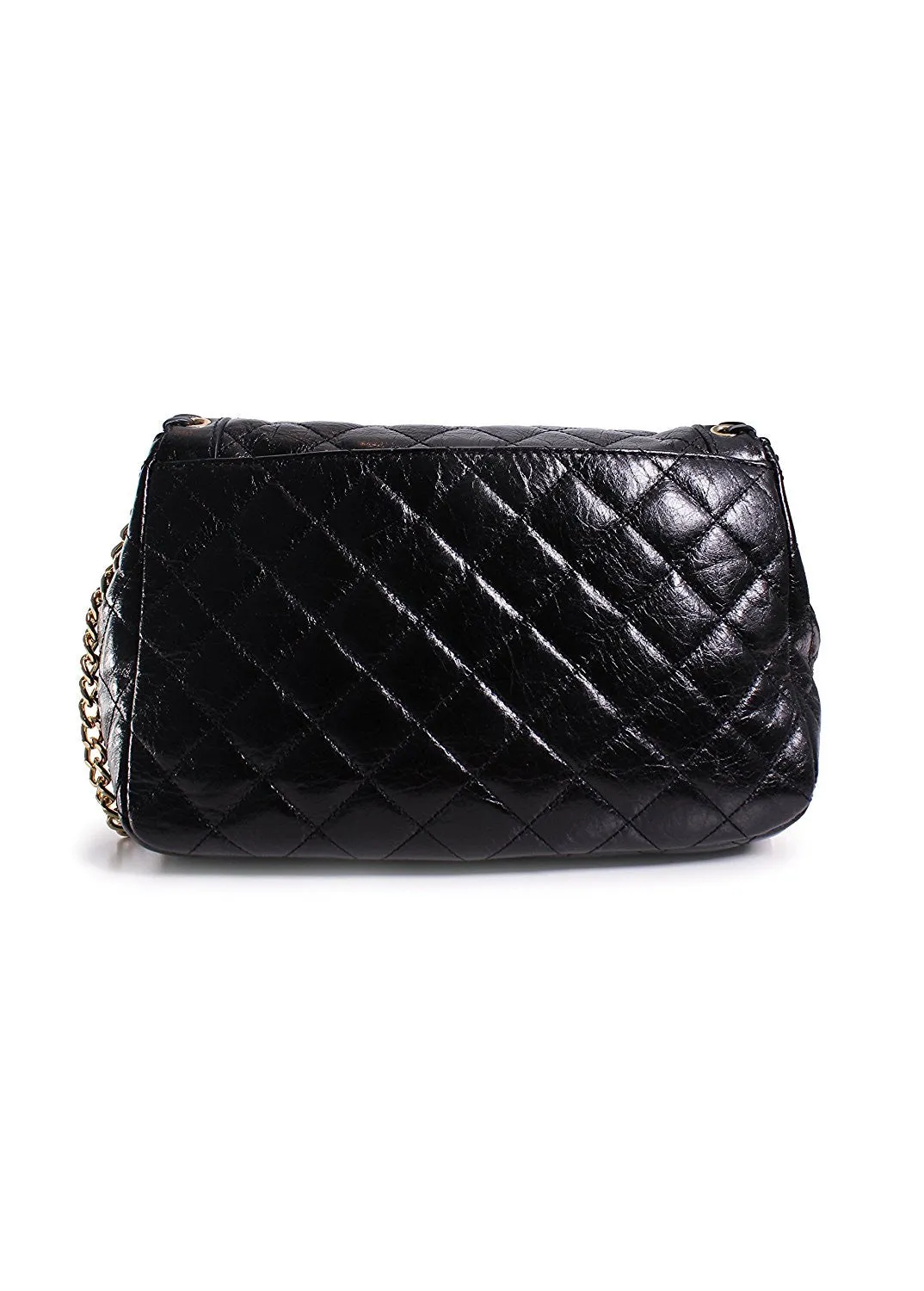 Michael Kors Hippie Grommet Sloan Quilted Shoulder Handbag Bag Black Purse NEW