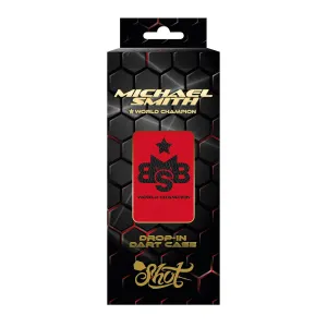 Michael Smith World Champion Drop In Darts Case-Red