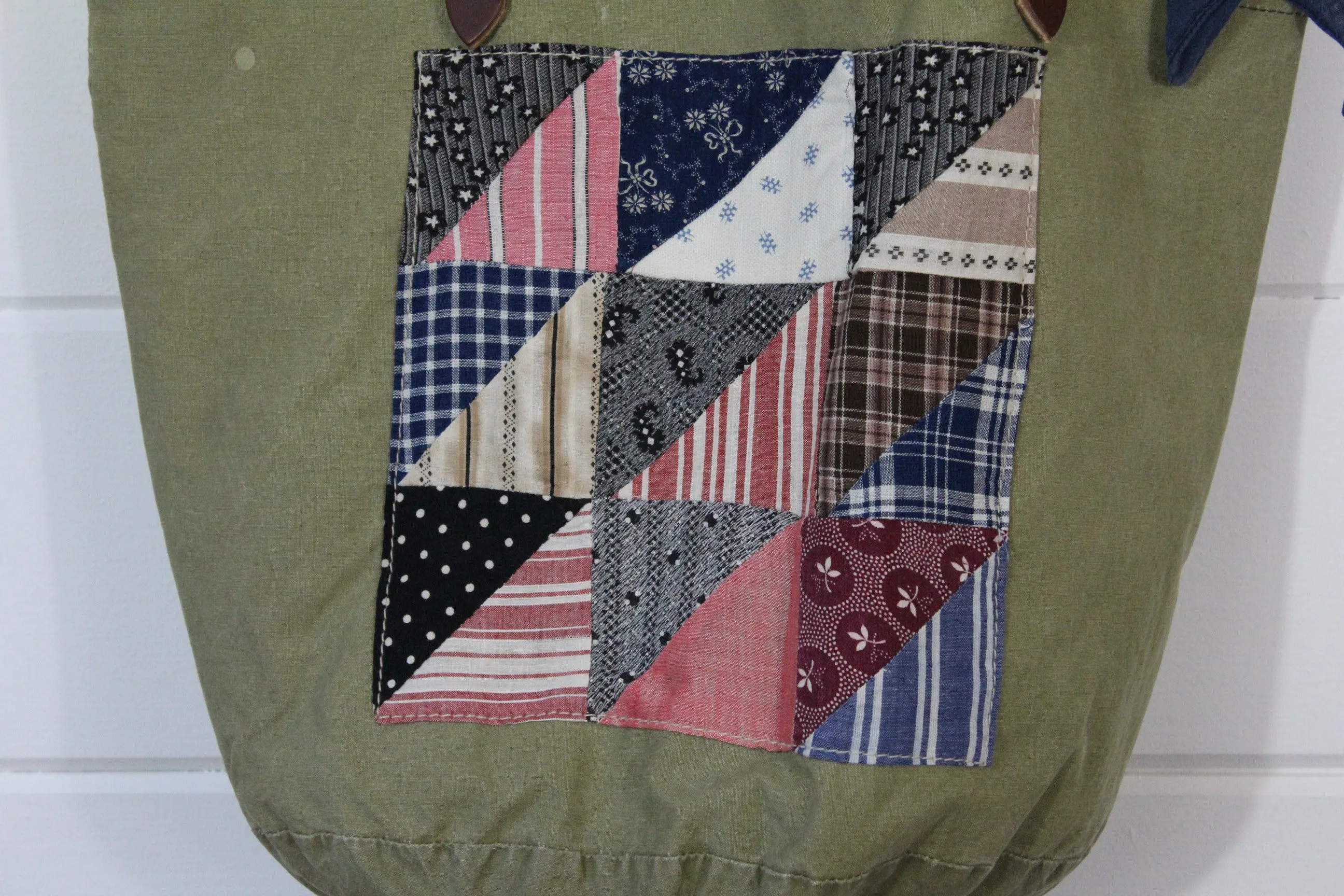Military Quilt Patch Tote