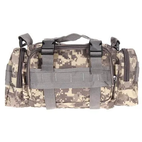 Military Tactical Over The Shoulder Pouch Duffel Bag Style
