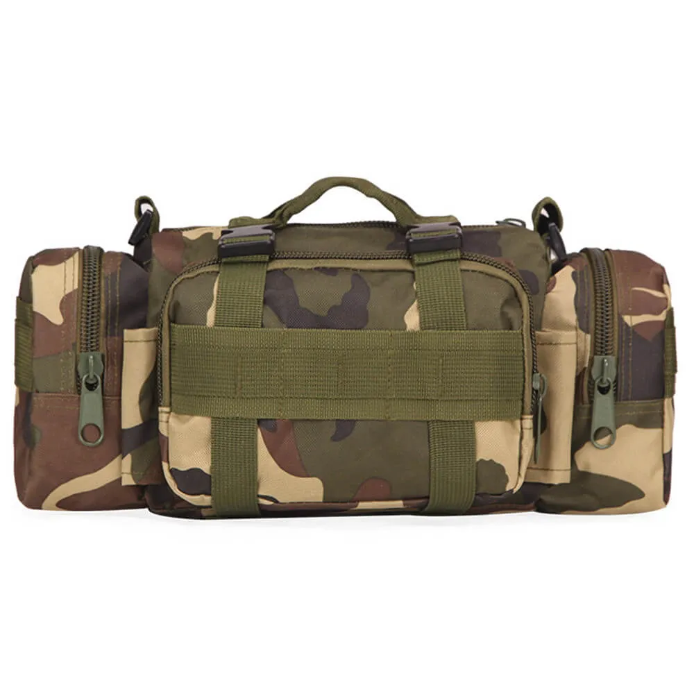 Military Tactical Over The Shoulder Pouch Duffel Bag Style