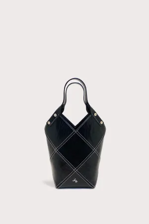 Mini Fiona Tote in Crinkle Patent