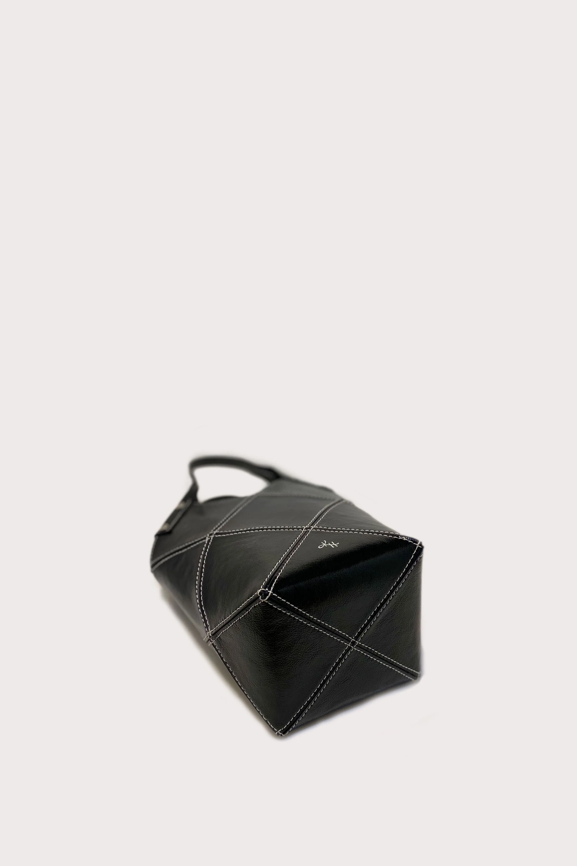 Mini Fiona Tote in Crinkle Patent