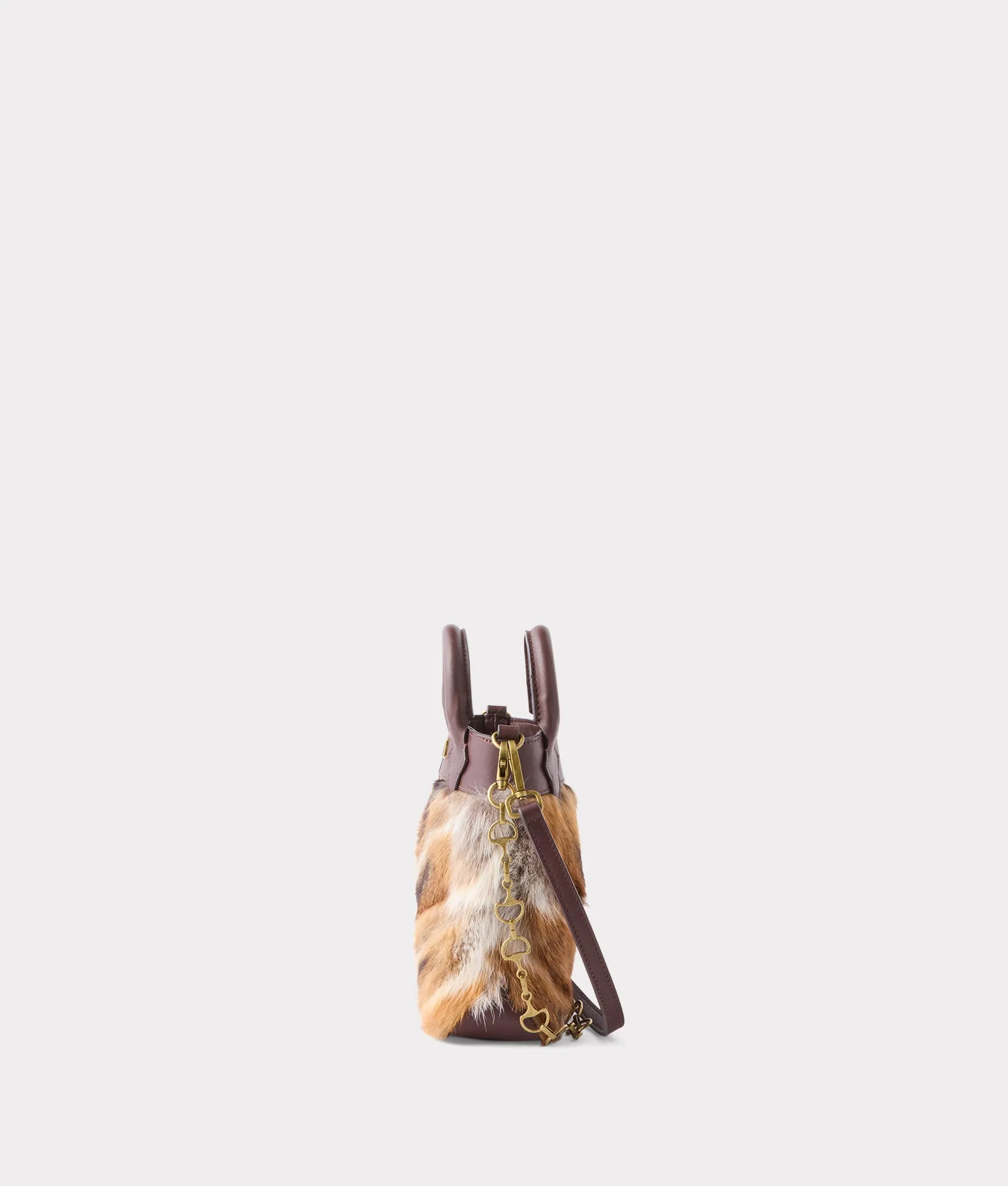 Mini Lola Fur Shopper :: Brown
