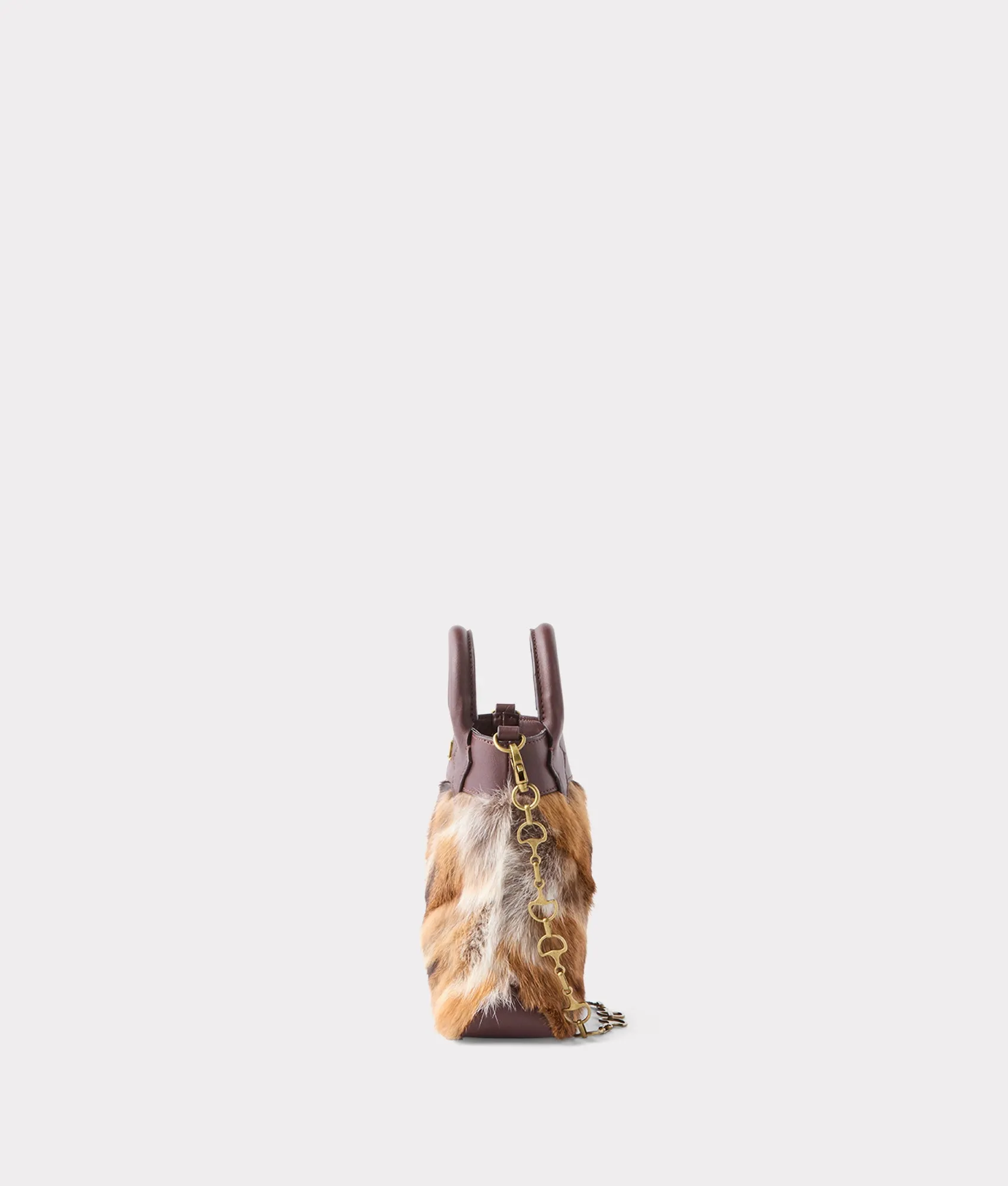 Mini Lola Fur Shopper :: Brown