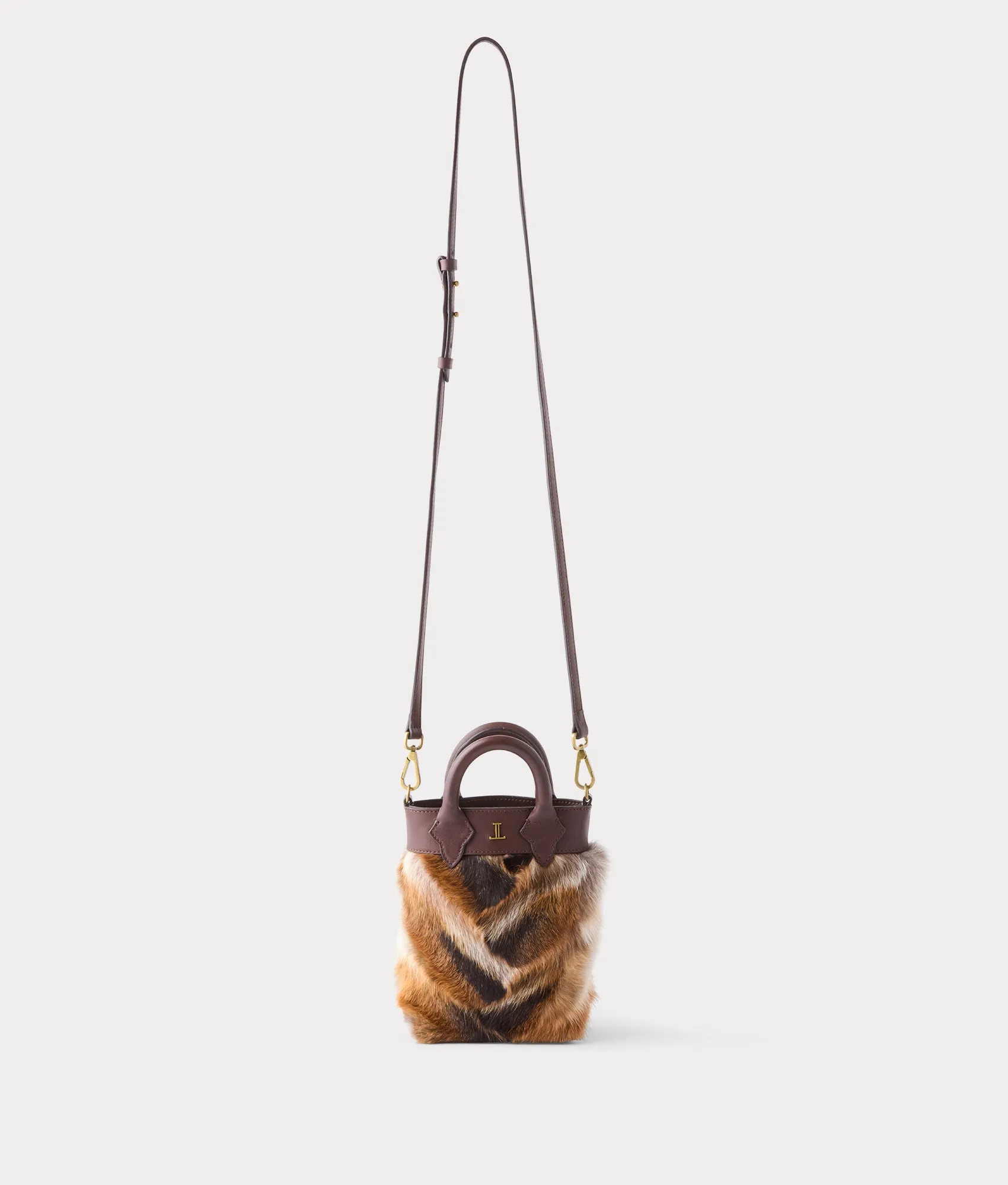 Mini Lola Fur Shopper :: Brown